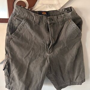 Route 66 Men's Dark Gray Cargo Shorts